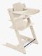 Stokke Tripp Trapp Matstol Bundle inkl. Brikke, Vanilla White