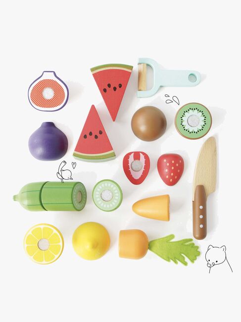 Le Toy Van Skjærebrett & Lekemat Som Kan Skjæres