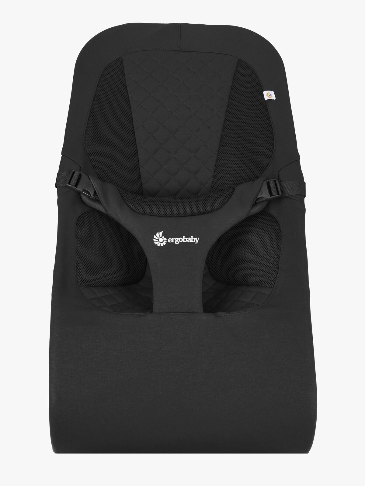 Ergobaby Evolve Stoffsete til Vippestol, Onyx Black