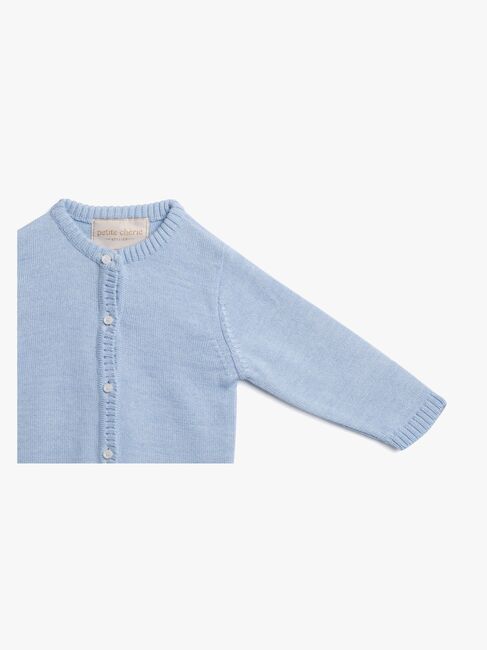 Petite Chérie Atelier Margit Cardigan, Light Blue/Dusty Blue