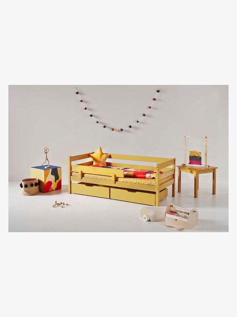 Hoppekids Enkeltseng ECO Comfort 70x160, Yellow