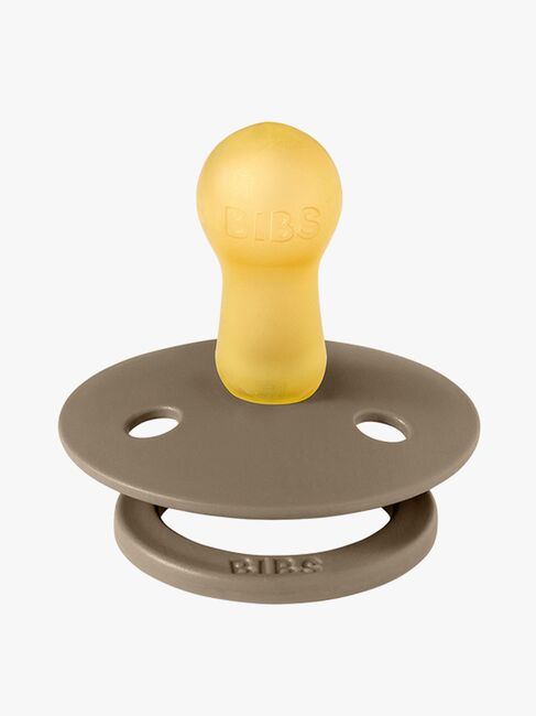 BIBS Smokk Colour 2-pack Lateks Størrelse 2, Mocha/Dark Oak