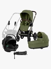 Cybex TALOS S Lux Duovogn inkl. Axkid GOKID Babybilstol & Base, Moss Green