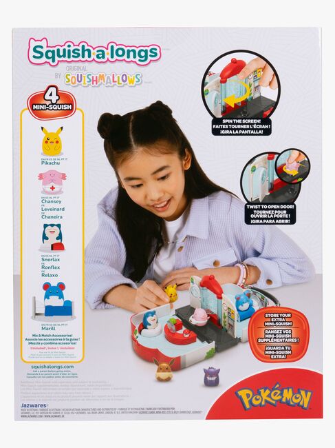 Squishmallows Pokémon Lekesett med Figurer