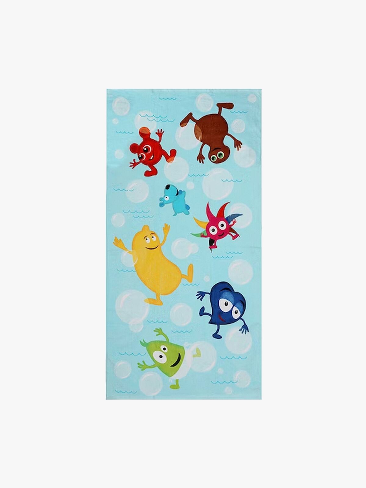 Babblarna Badehåndkle Bobler, Blå