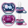 Philips Avent Ultra Air Deco Smokk 2-Pack 18+m, Lilla/Rosa