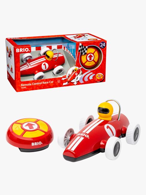 BRIO 30388 Race Car Radiostyrt Bil, Rød