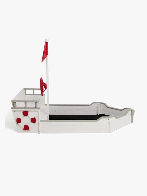 Woodlii Sandkasse i Tre Båt, Hvit