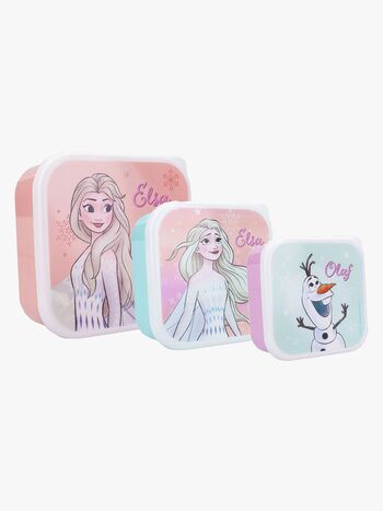 Disney Frozen Matbokser Let's Eat 3-in-1, Rosa