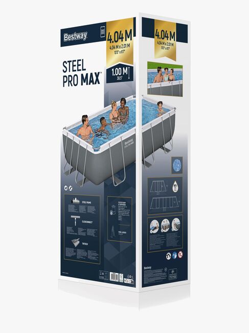 Bestway Power Steel Basseng 404x201x100 cm