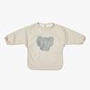 OYOY Erik Elefant  Langermet Smekke, Beige