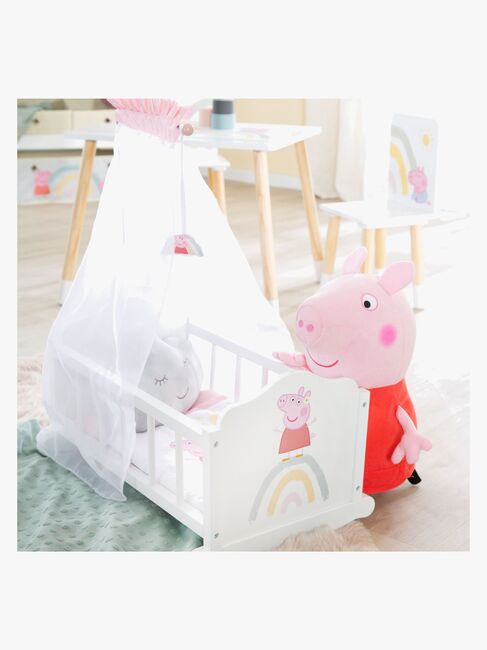 Peppa Gris Dukkeseng med Baldakin