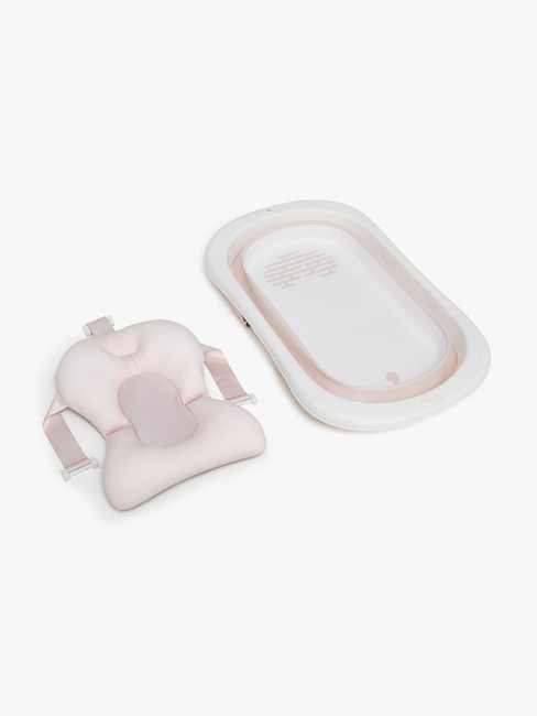 Beemoo CARE Assist Badebalje inkl. Badestøtte, Pink