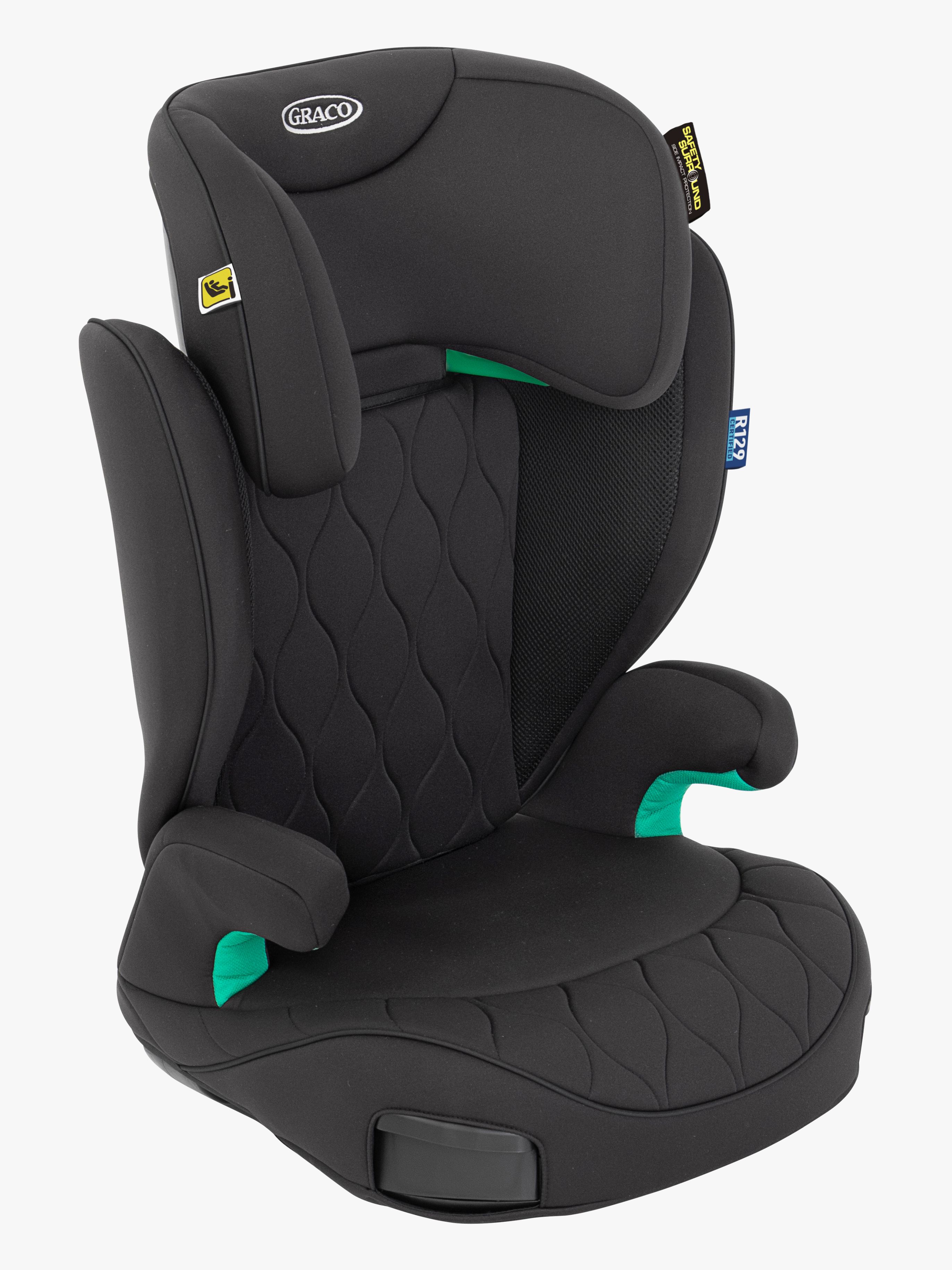 Graco Affix i-Size Beltestol, Midnight - ISOFIX