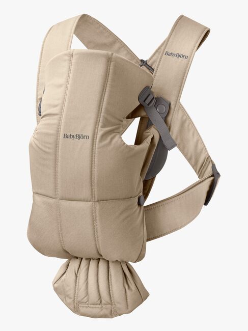 Babybjörn Mini Bæresele Vevd, Beige