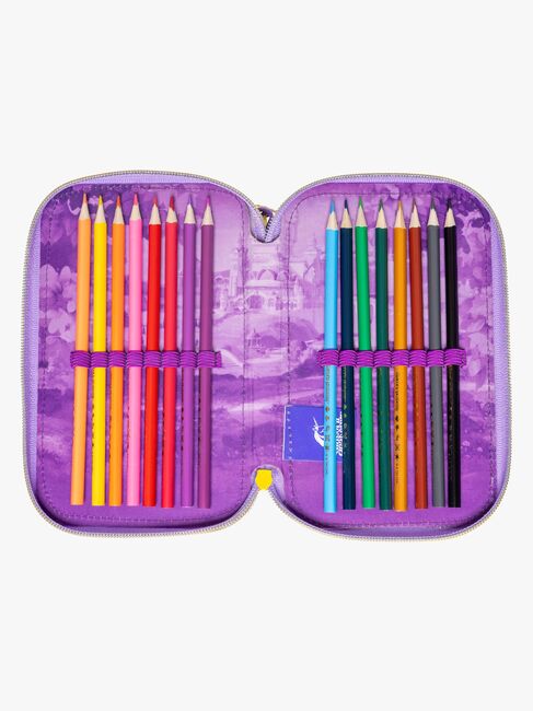 Unicorn Academy Dobbeltpennal, Lilla