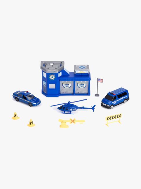 Alex's Garage Politistasjon Lekesett 20 Deler