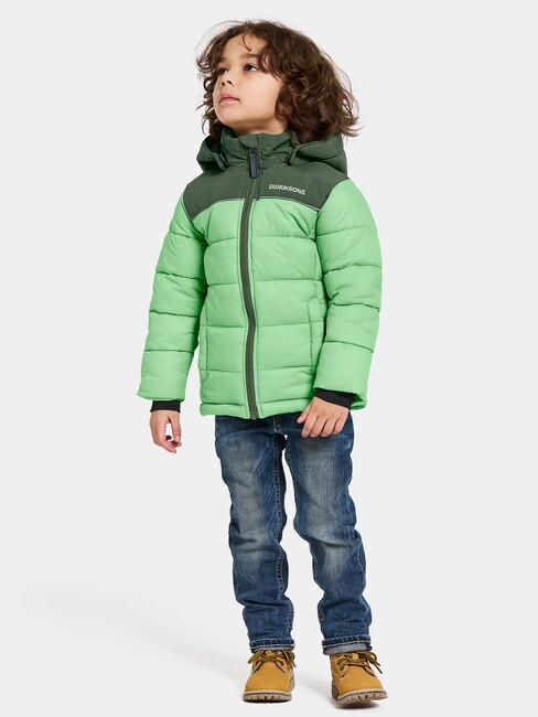 Didriksons Fox Vinterjakke, Dusty Lime