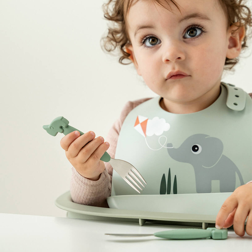 Done By Deer Playground Silikon Smekke, Green