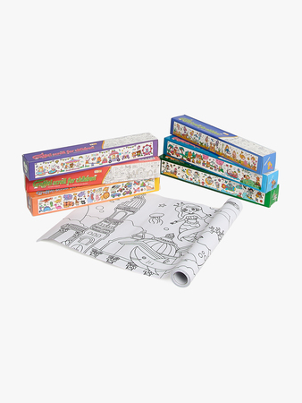 Fippla Lim & Tegn Tegnepapirruller 6 Stk