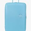 American Tourister Soundbox Spinner Koffert 97-110L, Blueberry Fizz