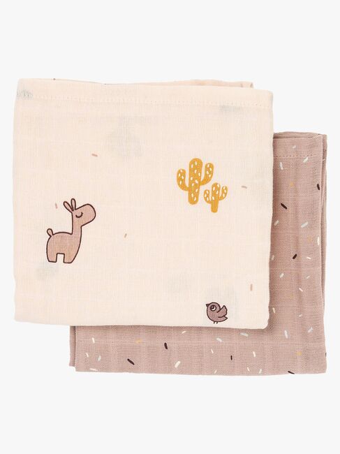 Done By Deer Lalee Musselinteppe 2-Pakk, Powder