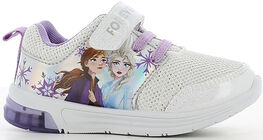 Disney Frozen Blinkende Sneaker, White/Silver