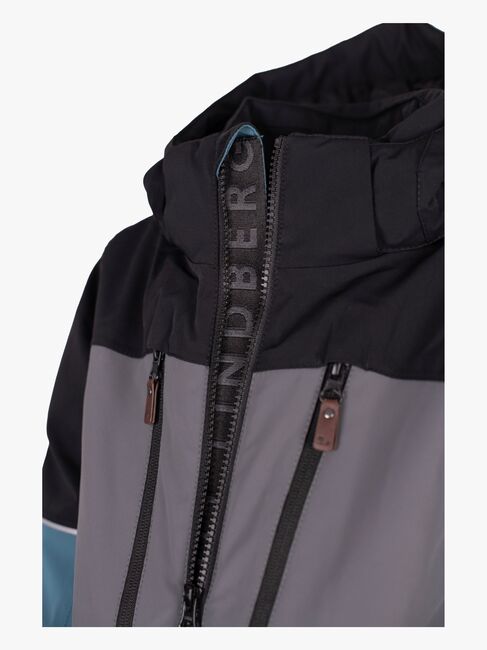 Lindberg Alpine Vinterdress, Black/Turquiose