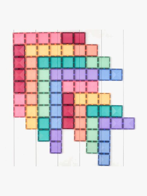 Connetix Magnetiske Byggeklosser Pastell Rektangel 24 Deler
