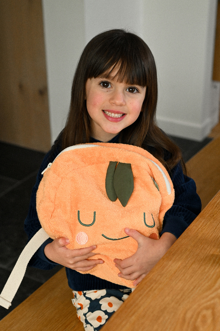 The Cotton Cloud Ryggsekk Frotté, Mandy Mandarin