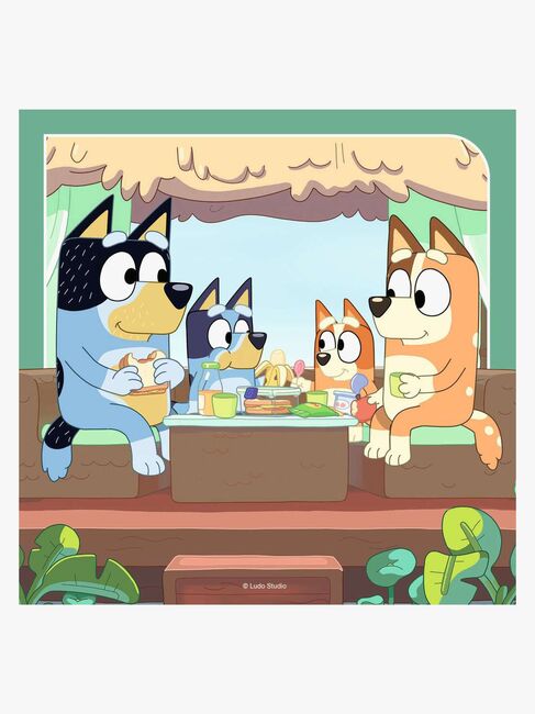 Ravensburger Puslespill Bluey 3x49 Brikker