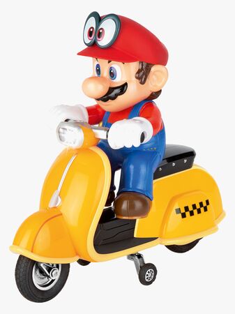 Carrera Super Mario Odyssey Scooter Mario Bil og Kontroll