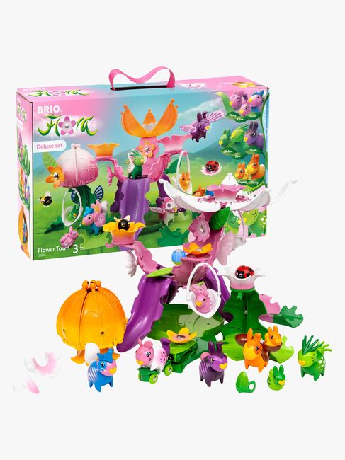 BRIO Flora 36242 Lekesett Blomsterby