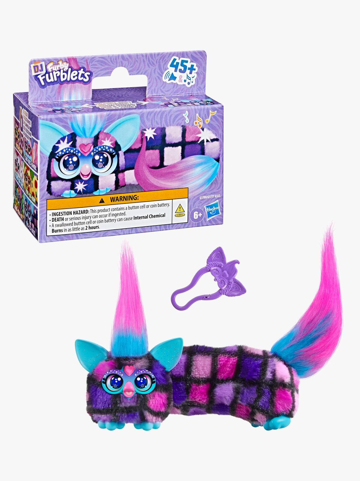 Furby Dj Furblet Interaktivt Kosedyr Dis Co