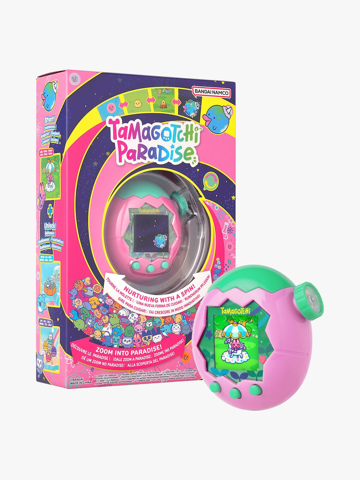 Tamagotchi Paradise Pink Land Spillkonsoll