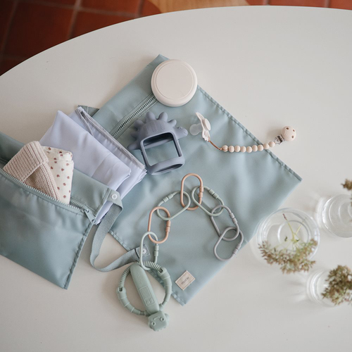 Mushie vanntett våtpose 2-pakning, Tradewinds