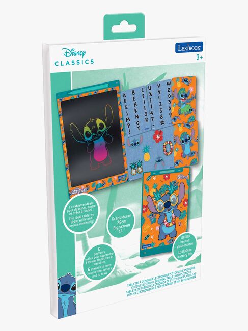 Lexibook Disney Stitch Tegnebrett med Sjablongmaler