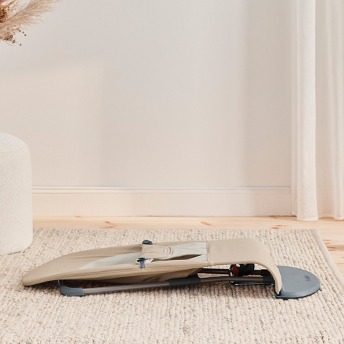 BabyBjörn Balance Soft Vippestol Vevet, Khaki/Beige