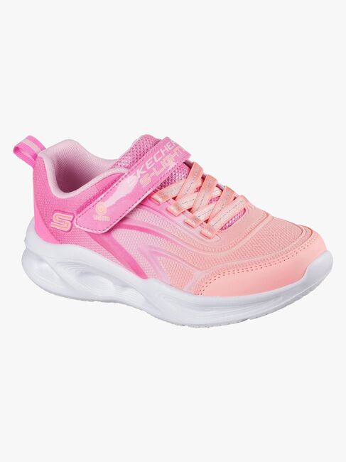 Skechers Sola Glow  Blinkende Sneakers, Pink