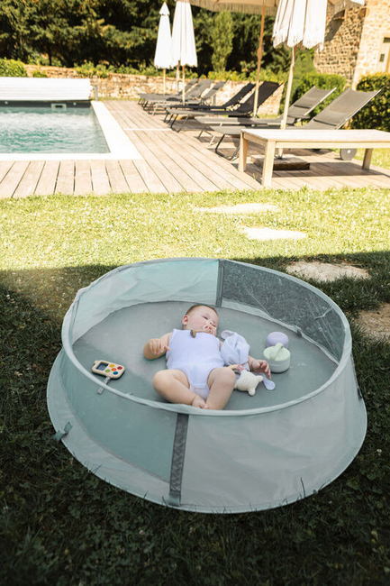 Beaba Breezynest UV-Telt, Lichen/Seagrass