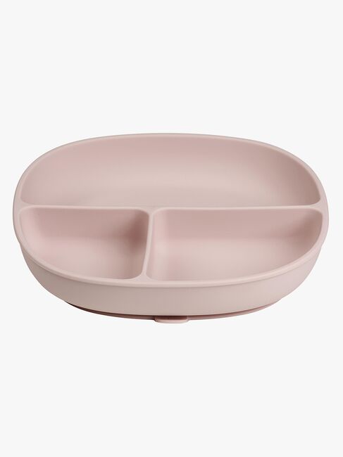 b.box Tallerken med Lokk Silikon, Blush