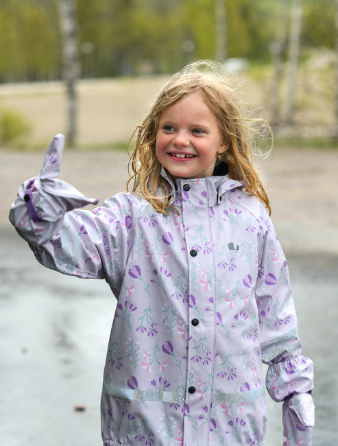 Lindberg Vattholma Regnvotter, Lavender/Pink