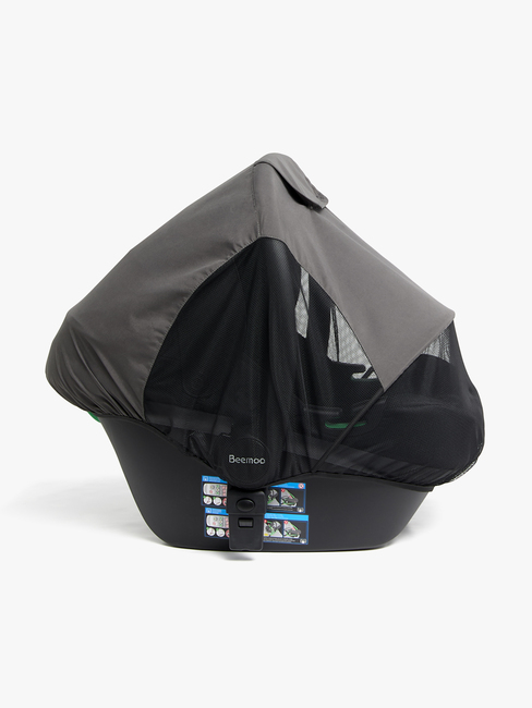 Beemoo Solbeskyttelse & Myggnett til Babybilstol
