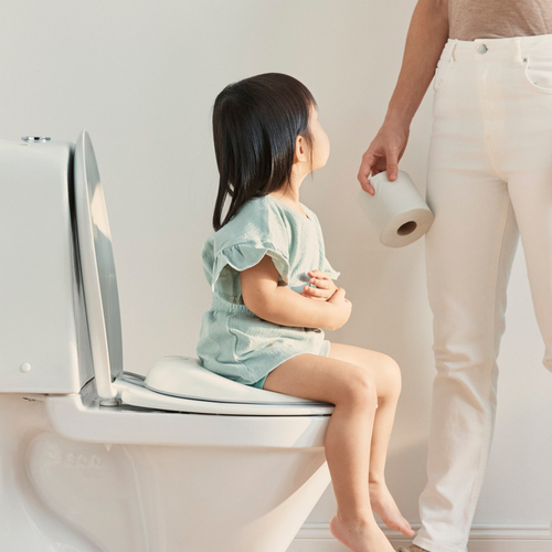 BabyBjörn Toalettsete, Hvit/Grå