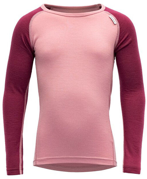 Devold Duo Breeze Kid Undertrøye, Foxglove