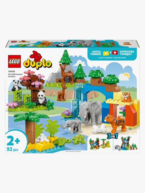 LEGO DUPLO Town 10446 3-i-1 Villdyrfamilier