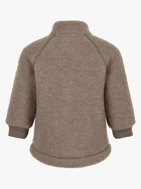 Mikk-Line Fleecejakke Merinoull, Melange Denver