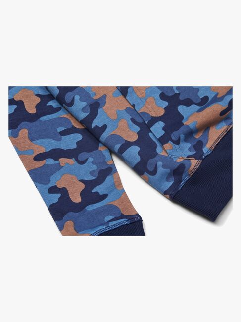 Luca & Lola Rafaele Hettegenser, Blue Camouflage