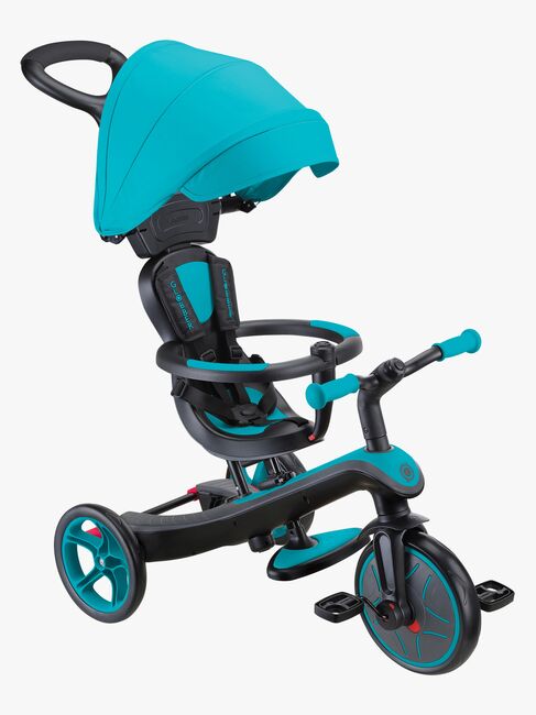 Globber Trehjulssykkel Explorer 4-in-1, Blågrønn