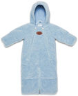 Petite Chérie Blanche 2-in-1 Babydress Pile, Blue Fog